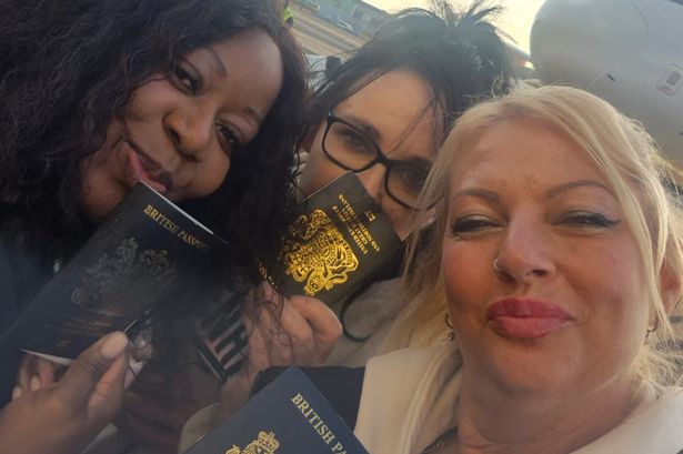 Louise Dunning, Tracey Dover and Ruth Kudakwashe