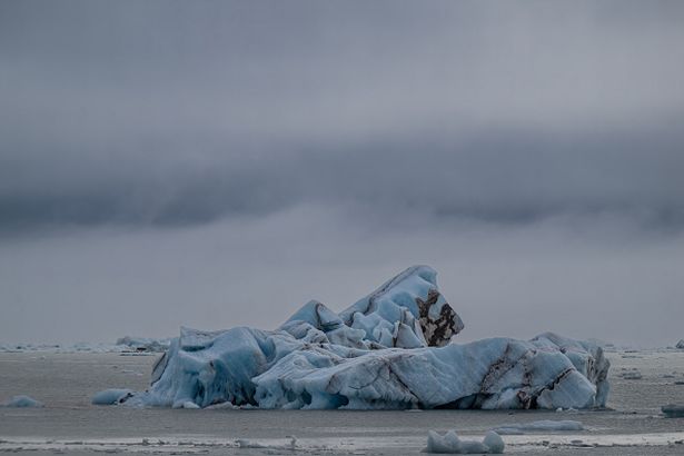  A view of icebergs in Svalbard and Jan Mayen 
