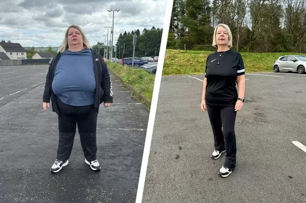 Karen Haffernan has shared her weight loss journey after losing more than 13 stone