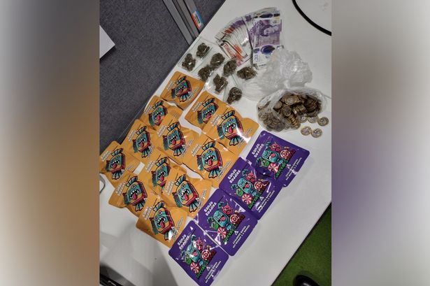 Drugs and cash seized in Derker