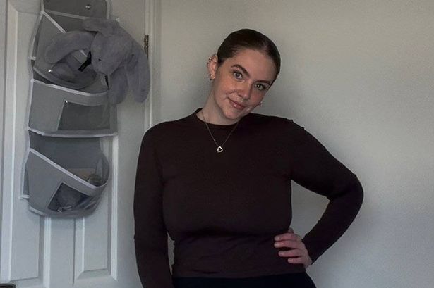 Rebecca Banks after using a Mounjaro weight loss jab