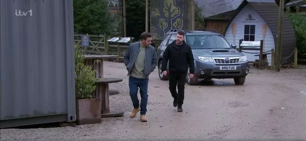 A screengrab from Emmerdale