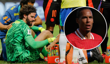 Virgil van Dijk offers concerning Alisson Becker update ahead of Liverpool vs West Ham