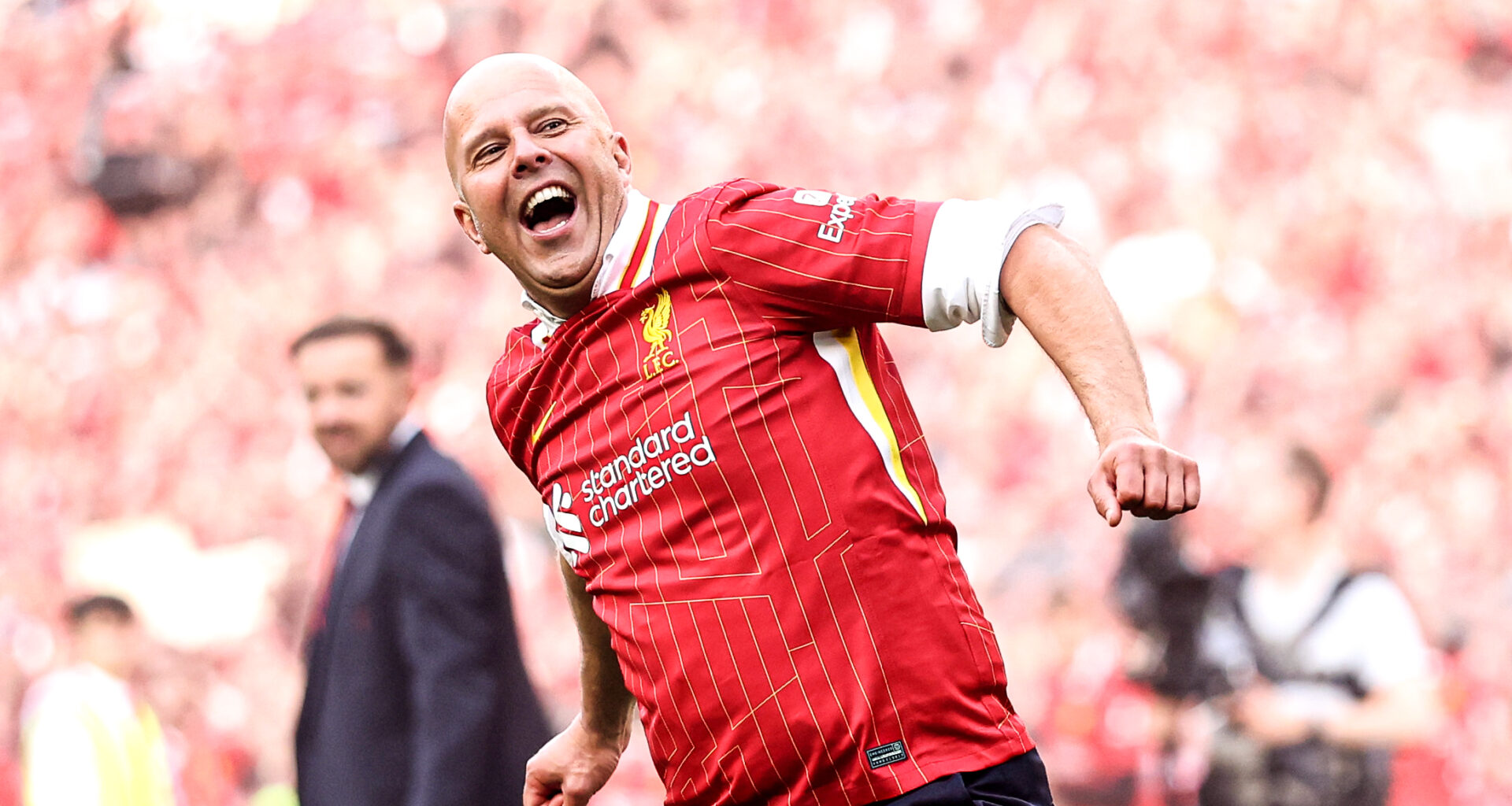 Slot pays tribute to Klopp after Liverpool's title win