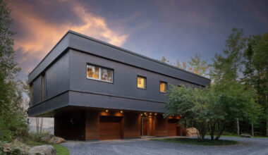 Move to a postmodern sanctuary in the mountains outside Montreal
