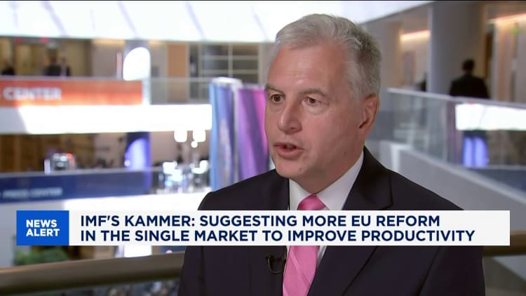Europe has so much more room to produce improved productivity, IMF official says