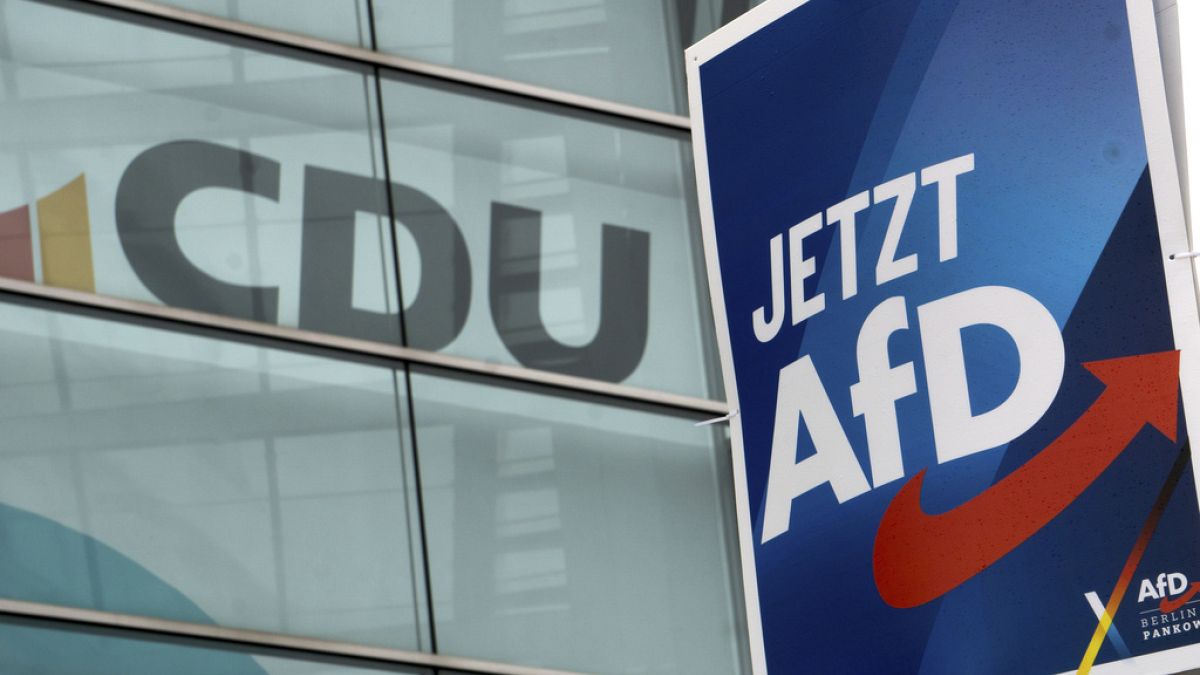 Setback for Merz: AfD ties with CDU/CSU in poll for first time