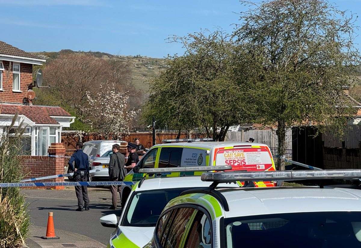 Two charged with attempted murder after man spotted ‘soaked in blood’ in Folkestone cul-de-sac stabbing