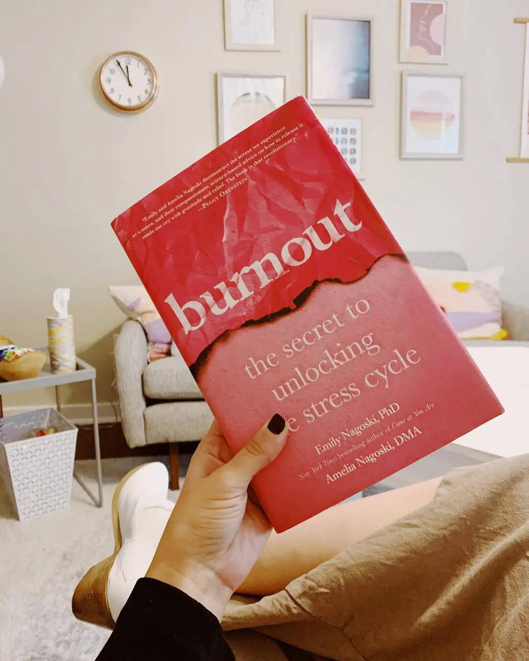 Burnout The Secret to Unlocking the Stress Cycle by Emily Nagoski and Amelia Nagoski
