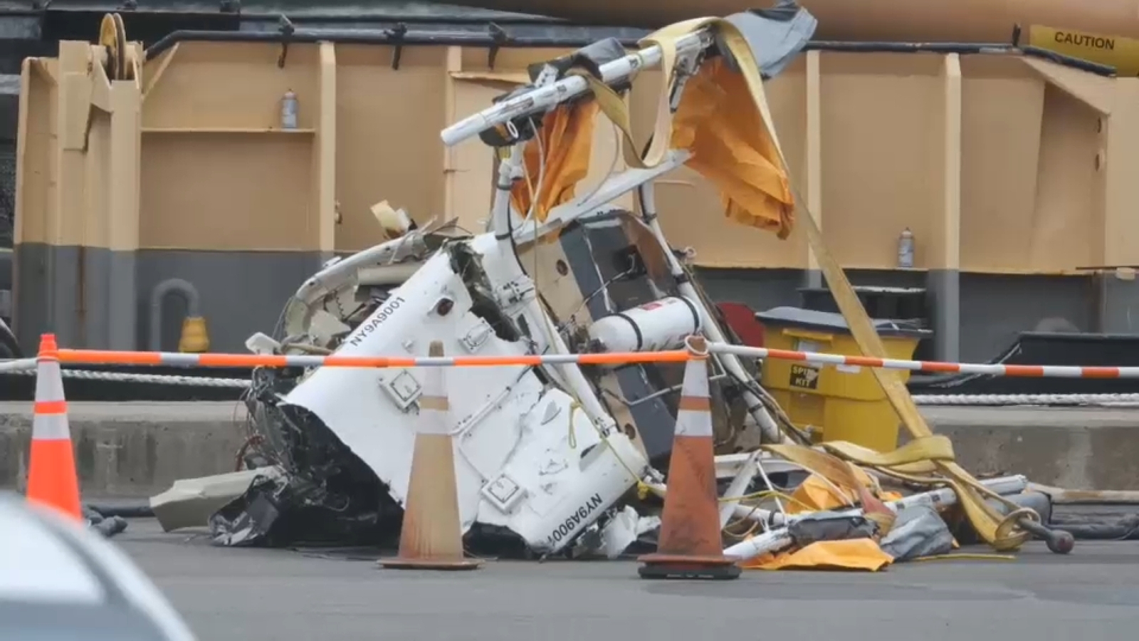 Helicopter crash in Hudson River: Investigation after family from Spain, pilot killed when chopper goes down near Pier 40 in NYC