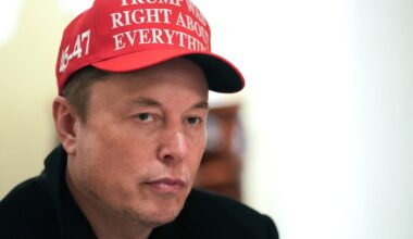 Elon Musk Stays Mum On Tariff Chaos As His Fortune Drops