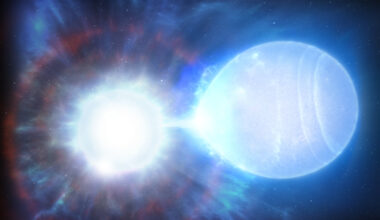 Astronomers discover doomed pair of spiraling stars on our cosmic doorstep