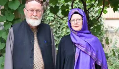 Brit pensioner held hostage by Taliban with wife says he's forced to live in a cage & shackled to murderers in grim jail