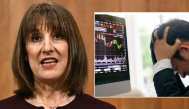 UK economy in crisis as Reeves hit with £22bn blow after growth forecasts slashed AGAIN amid Trump tariffs