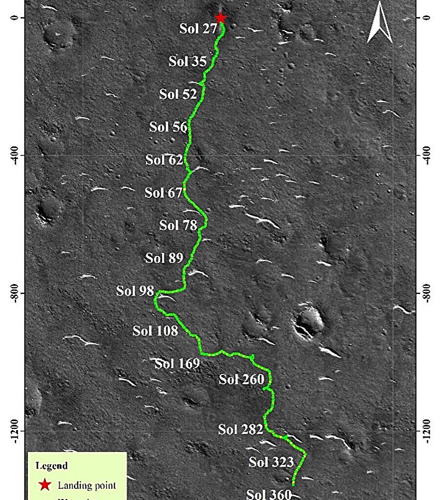 Advanced visual localization and topographic mapping enhance Zhurong rover's Mars exploration