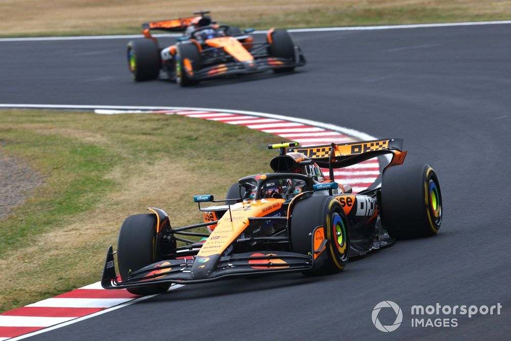 Lando Norris, McLaren, Oscar Piastri, McLaren