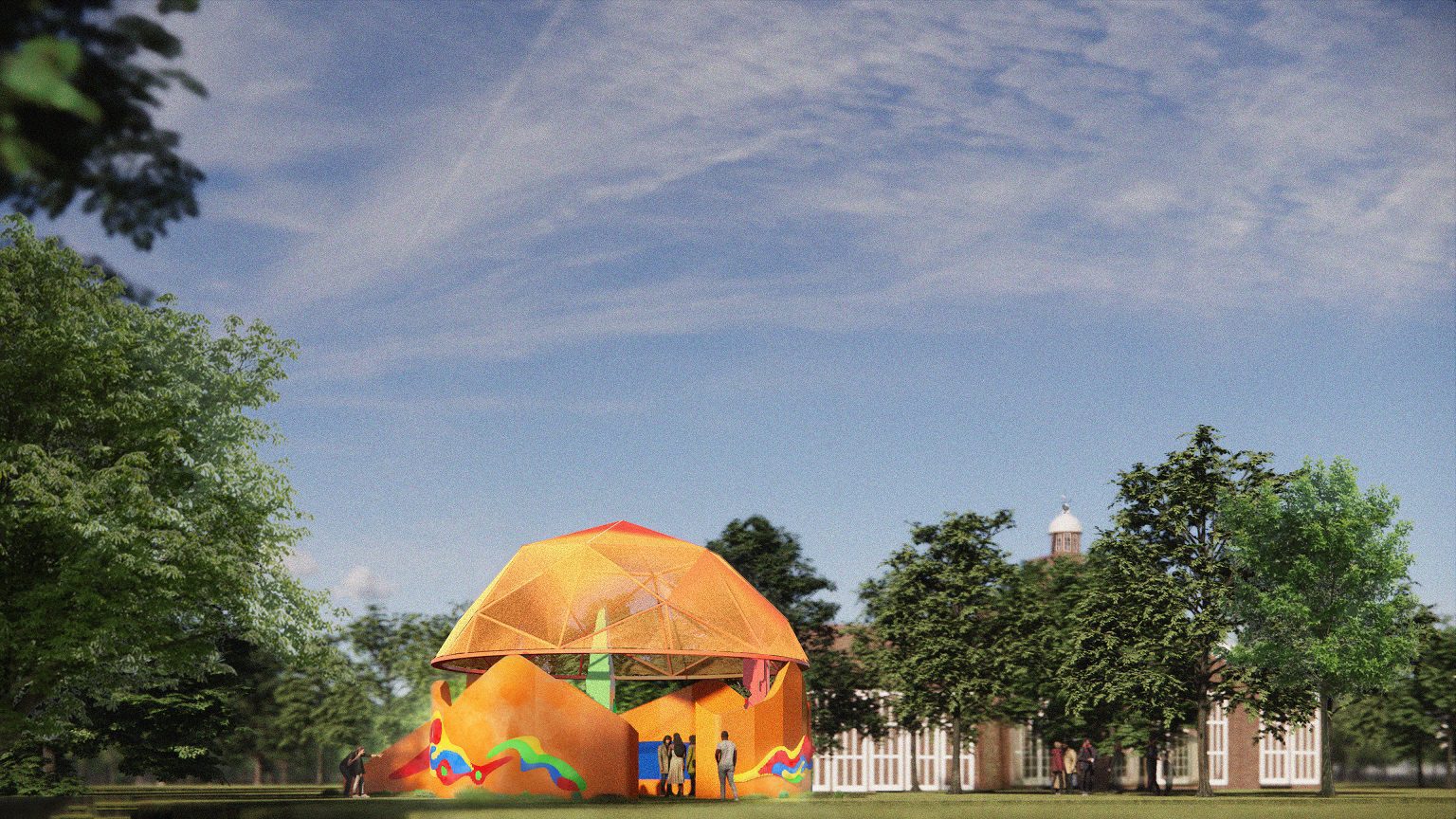 Peter Cook Designs Play Pavilion for Serpentine in Collaboration with the LEGO Group
