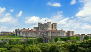 A woman was 'sexually assaulted' in gift shop at historic castle as cops hunt 'man in his 40s'