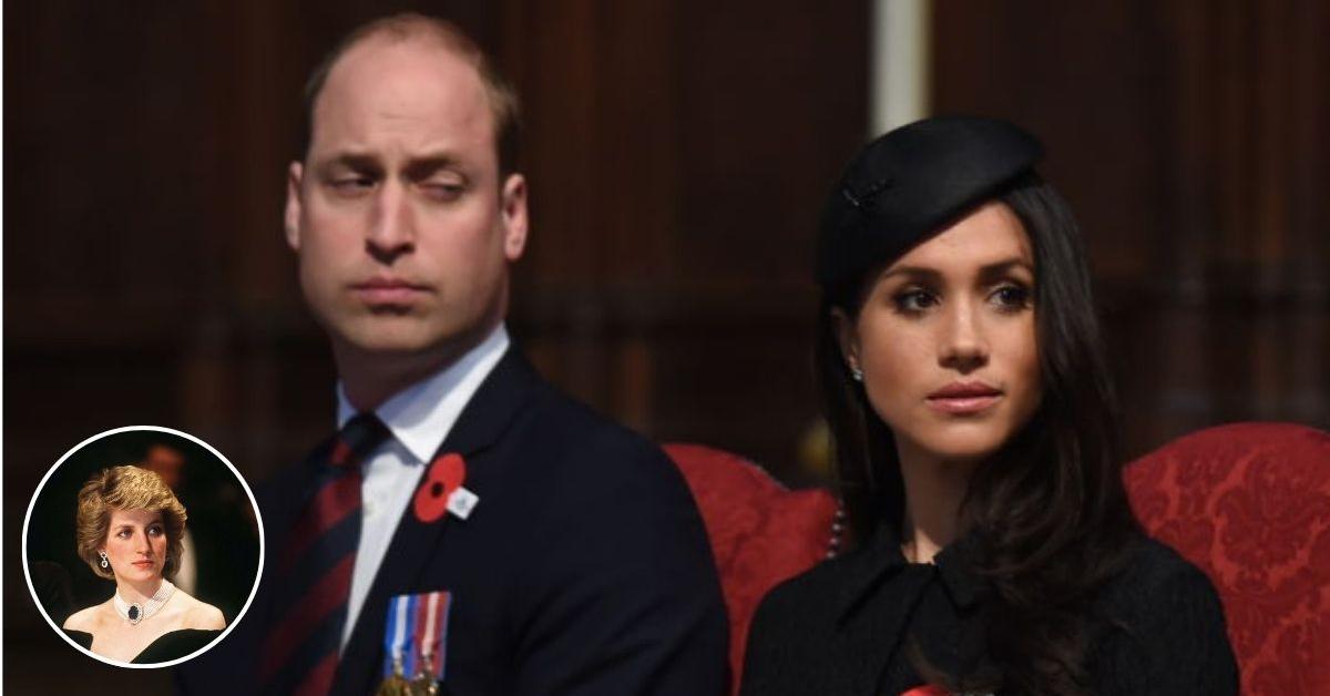 Real Reason Why William ‘Banned’ Meghan Markle From Wearing Diana’s Jewelry