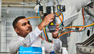 Working with robotics at the Manufacturing Technology Centre (MTC) in Coventry