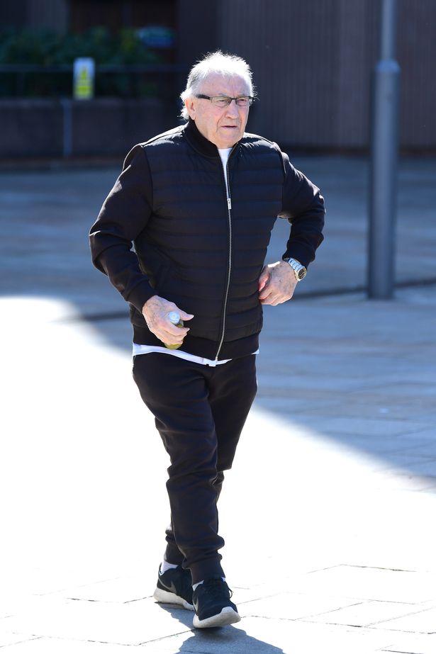 Ken Lingard outside Liverpool Crown Court