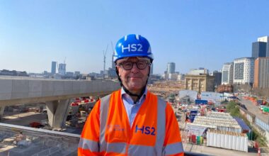 Mark Wild, the CEO of HS2 Ltd, at Birmingham's Curzon Street Station. Credit: Alexander Brock. Permission for use for all LDRS partners.