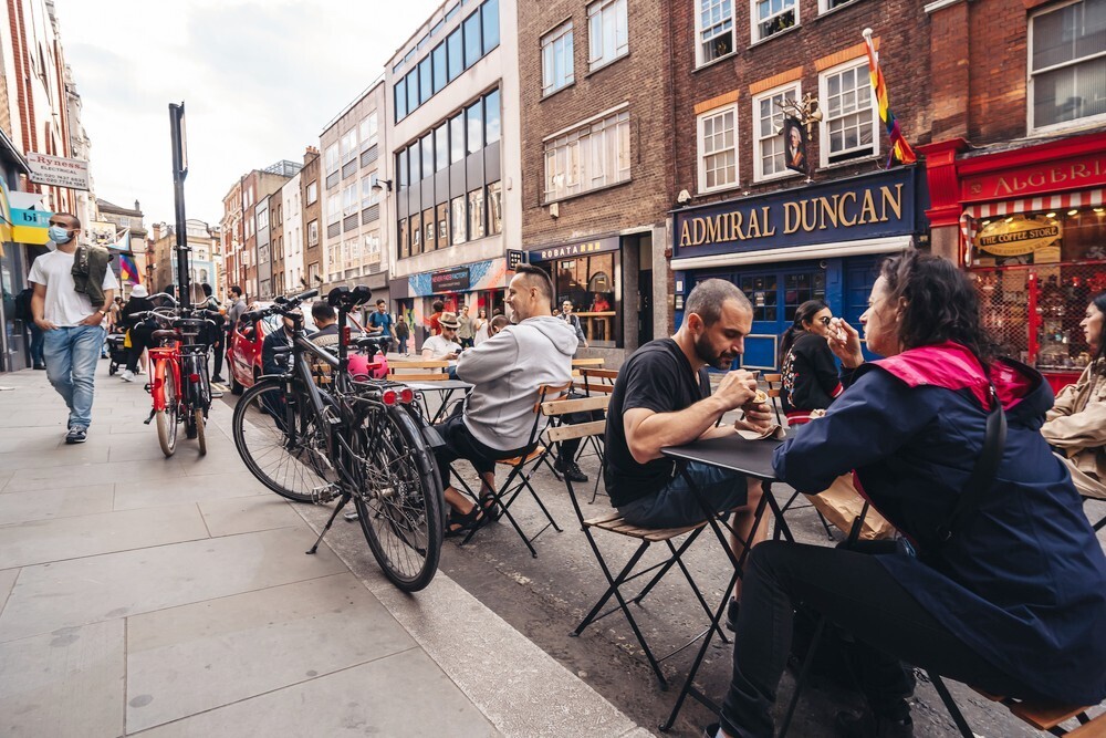 Soho Could Bring Back its Pandemic Era Pedestrianised Street Dining Zones This Summer