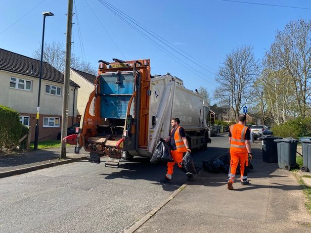 Birmingham City Council warns residents not to follow bin trucks but to put waste by your bin