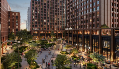 CGI of the proposed Birmingham city centre development. Taken from design and access statement prepared by SimpsonHaugh Architects on behalf of Vita Group.