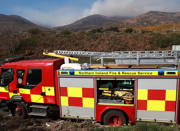 NI wildfires die down but firefighters still on alert to help with ‘large animal rescue’ in Castlerock