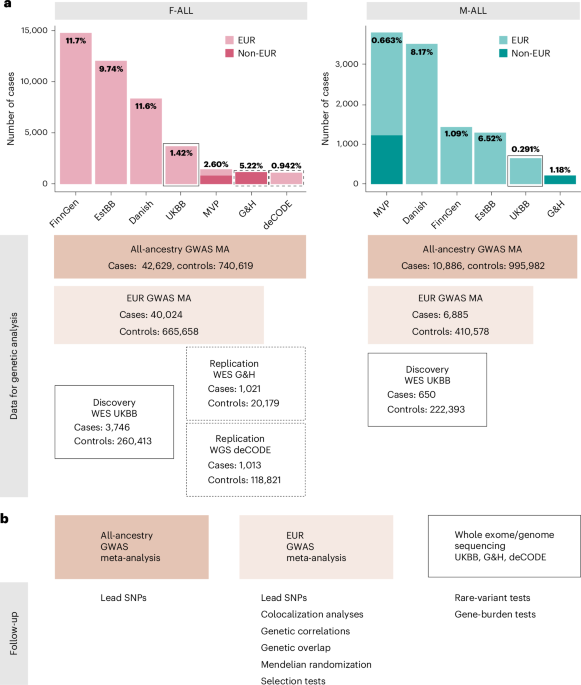 Genome-wide analyses identify 25 infertility loci and relationships with reproductive traits across the allele frequency spectrum