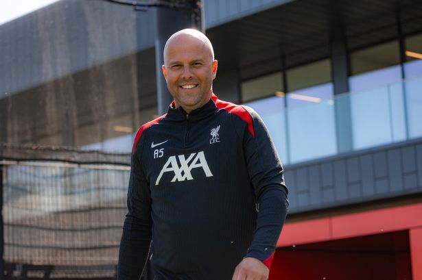 Liverpool manager Arne Slot in April 2025