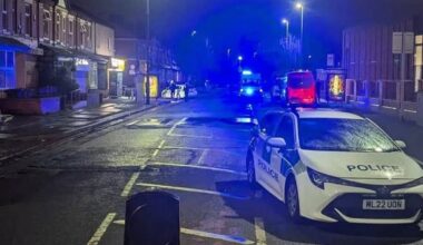 Salford incident: Armed police and helicopter swarm city estate as streets on lockdown