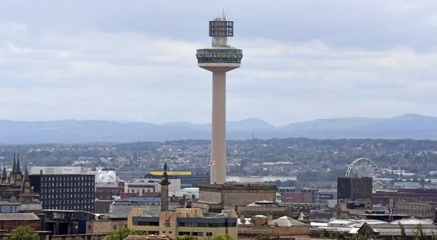 Radio City Tower on the Liverpool skyline