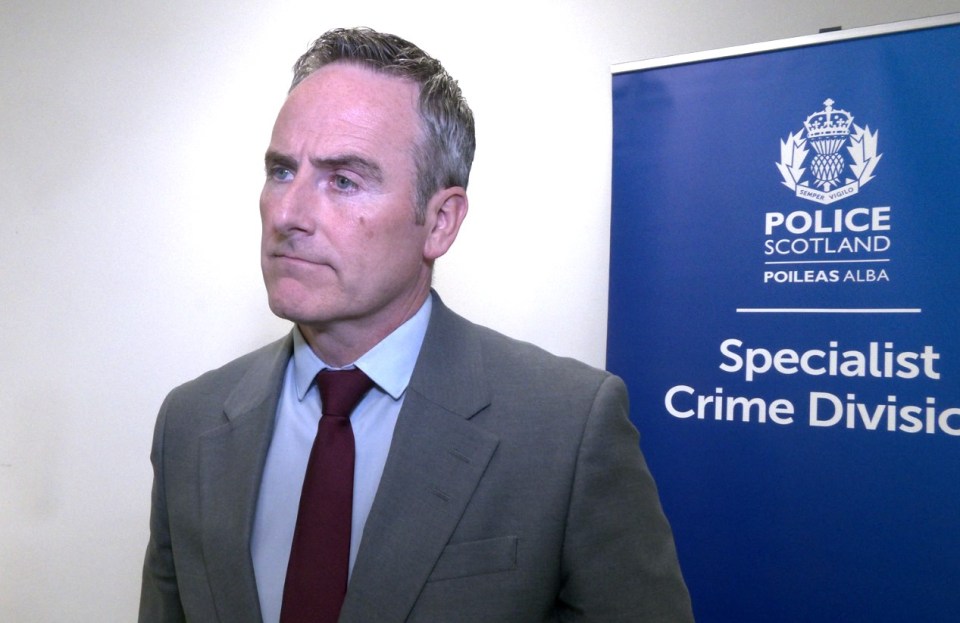 Detective Superintendent Dave Ferry of Police Scotland's Specialist Crime Division.