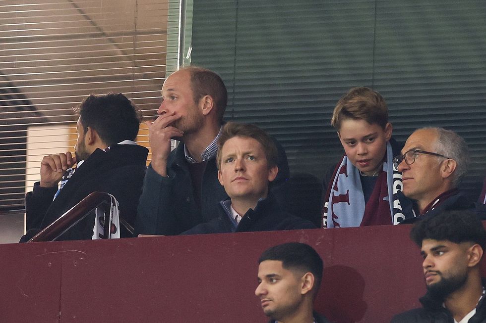 Prince William and Prince George