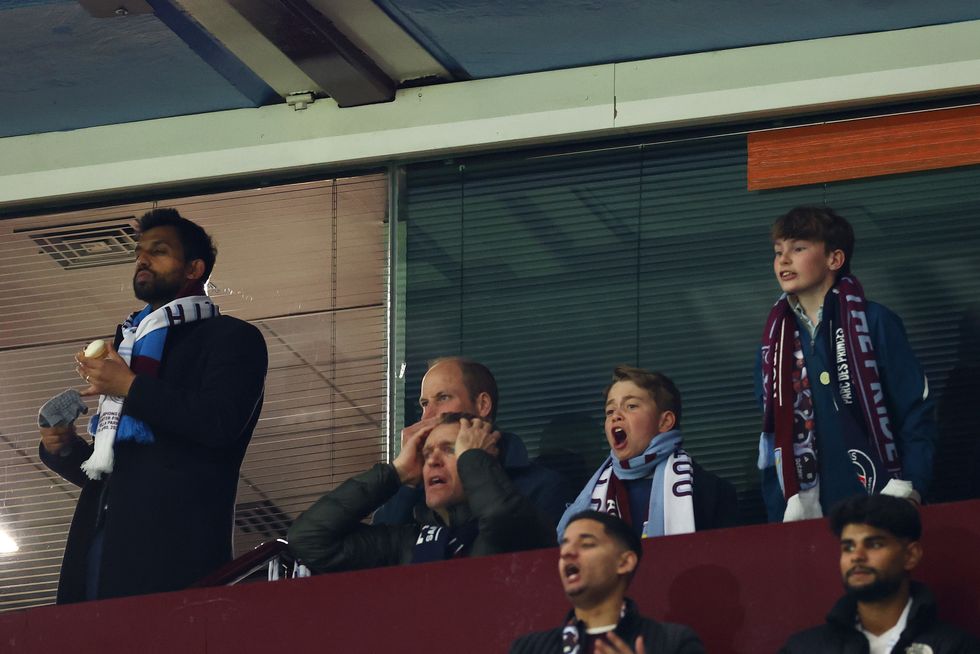 Prince William and Prince George