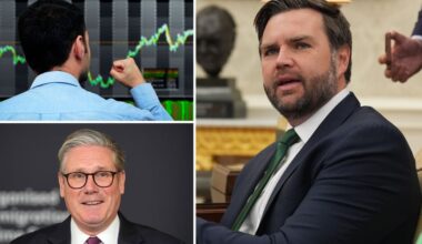 Ftse 100 soars as JD Vance hints at 'good chance' of UK-US trade deal in win for Brexit Britain