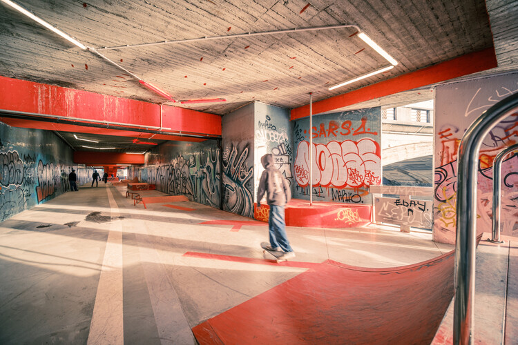 Inclusion, Encounter, and Creativity in Public Spaces: The Role of Skateboarding in the Pursuit of Urban Wellbeing - Image 8 of 28