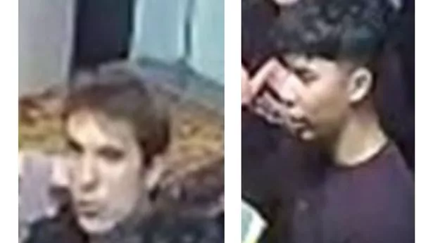 These two men are believed to have assaulted a woman at a dance event in Bristol