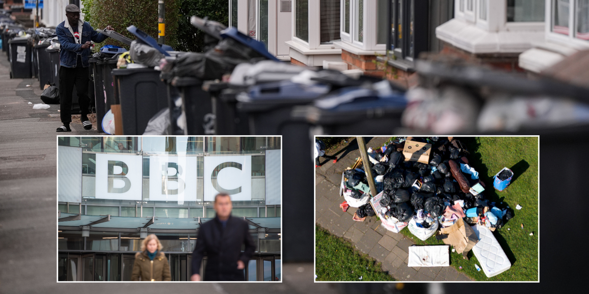BBC bias row erupts after presenters fail to point out Labour's role in Birmingham bin strike chaos