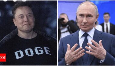 President Vladimir Putin tells Russian students about Elon Musk: You know, there's a person who lives in America and is absolutely ...
