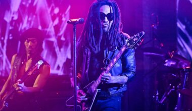 Lenny Kravitz has a private nightclub in his basement – watch a tour of his home 