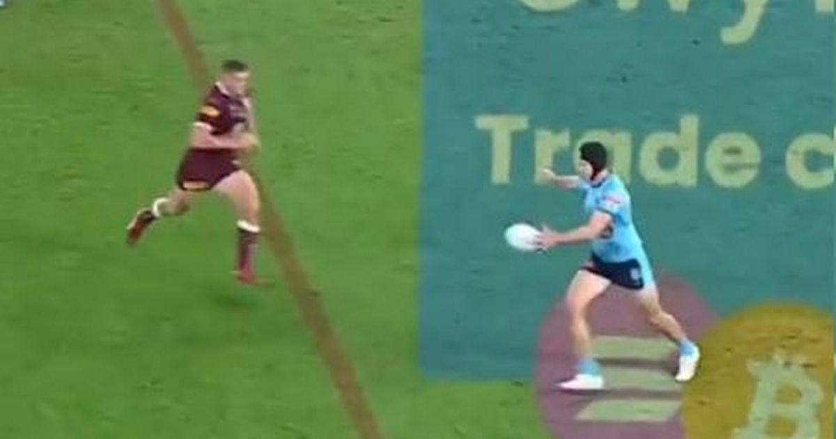 'Highest kick in history' causes mayhem as rugby commentators astounded