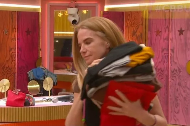 EastEnders star Patsy Palmer in the Celebrity Big Brother house 