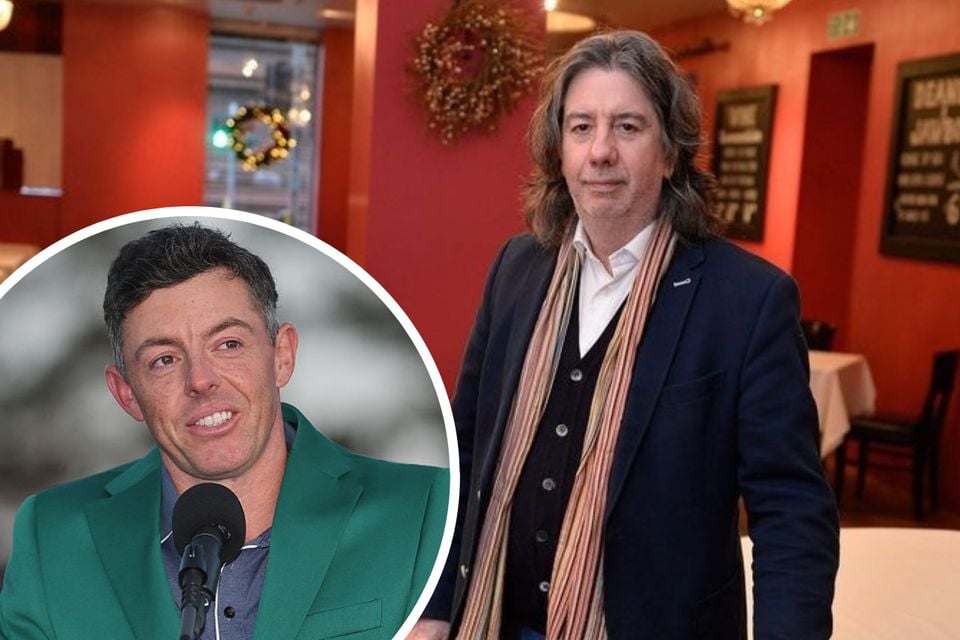 Rory McIlroy will have to plan a menu for next year's Masters - maybe he'll call in the help of one of his favourite chefs, Michael Deane