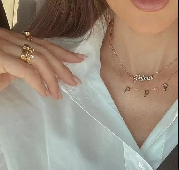 Michelle Keegan necklaces 
