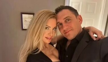 Alicia Douvall shows off diamond ring as boyfriend proposes during romantic Maldives getaway