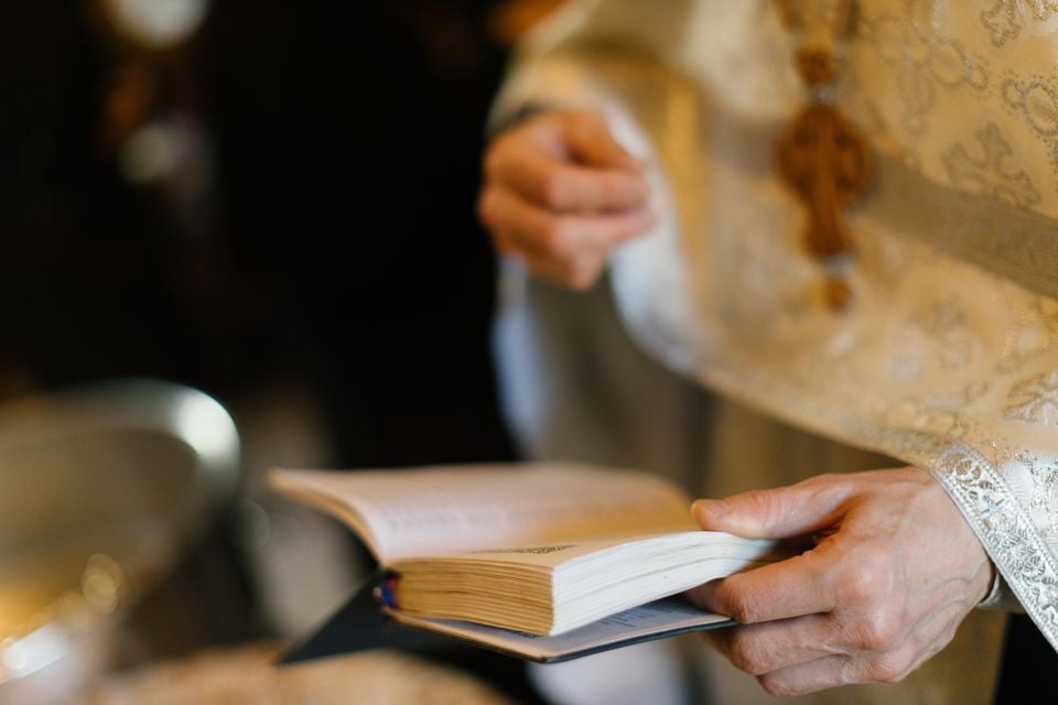 The priest, aged in his 50s, was arrested outside a hotel in Londonderry (stock image)