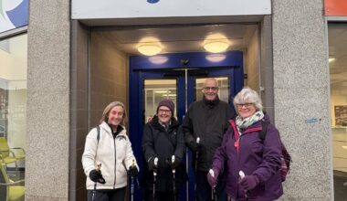 A charity Nordic Walking Group in Shrewsbury is offering training to new members.